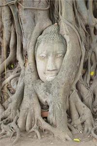 Ayutthaya Buddha Head inTree Roots at Wat Mahathat Thailand Journal