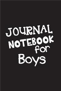 Journal Notebook For Boys