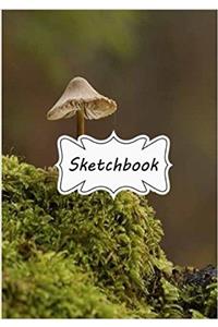 Sketchbook Wild Mushroom: Blank Paper for Drawing, Doodling or Sketching (Sketchbooks)