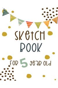 Sketch Book For 5 Year Old