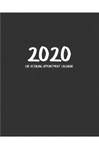 Car Detailing Appointment Calendar 2020