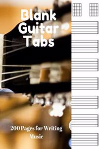 Blank Guitar Tabs
