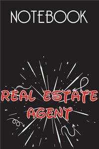 REAL ESTATE AGENT Notebook, Simple Design