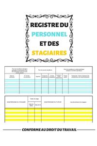 REGISTRE DU PERSONNEL et des stagiaires