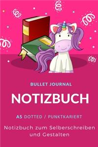 Notizbuch A5 Softcover Dot Grid - dotted - Punktkariert