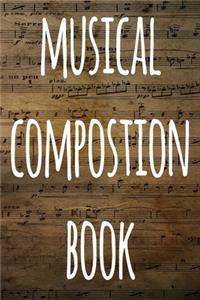 Musical Composition Book