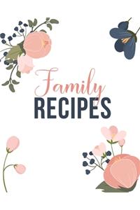 My Family Recipes Notebook