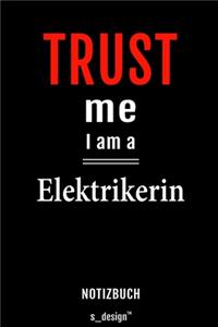 Notizbuch für Elektriker / Elektrikerin
