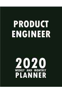 Product Engineer 2020 Weekly and Monthly Planner