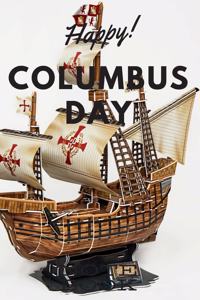 Happy Columbus Day Notebook