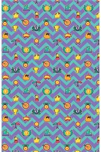 Lined Notebook A5 Size 110 Pages