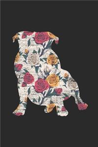 Pug Rose Seamsless
