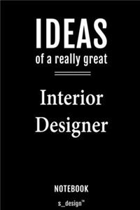 Notebook for Interior Designers / Interior Designer