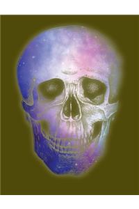 Purple Skull Head