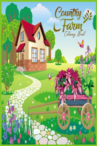 Country Farm Coloring Book