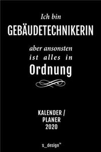 Kalender 2020 für Gebäudetechniker / Gebäudetechnikerin