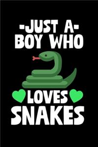 Just A Boy Who Loves Snakes
