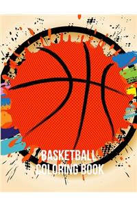 Basketball Coloring Book