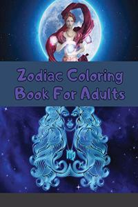 Zodiac Coloring Book For Adults