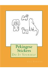 Pekingese Stickers