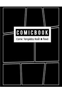 Comic Book 8 Panel