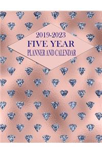 2019-2023 Five Year Planner And Calendar