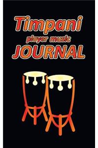 Timpani Player Music Journal