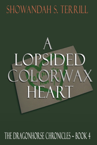 Lopsided Colorwax Heart