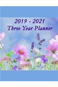 2019 - 2021 Three Year Planner
