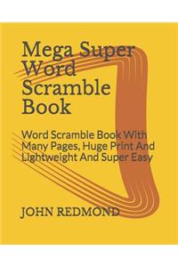 Mega Super Word Scramble Book
