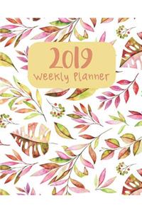 Weekly Planner 2019