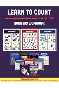 Numbers Workbook (Learn to count for preschoolers)