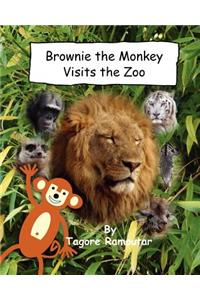 Brownie the Monkey Visits the Zoo