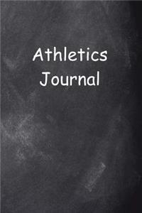 Athletics Journal Chalkboard Design