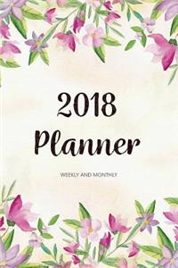 2018 Planner Weekly and Monthly