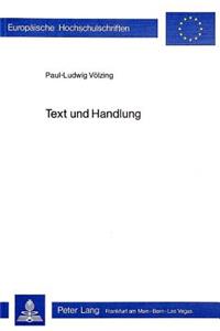 Text Und Handlung