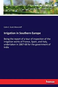 Irrigation in Southern Europe