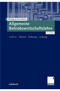 Allgemeine Betriebswirtschaftslehre