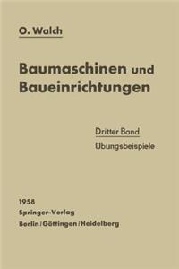Baumaschinen Und Baueinrichtungen