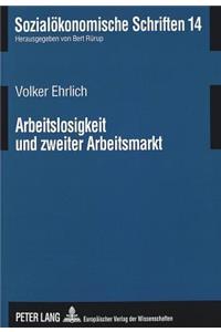 Arbeitslosigkeit Und Zweiter Arbeitsmarkt