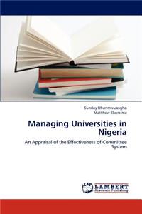 Managing Universities in Nigeria