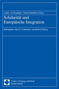 Solidaritat Und Europaische Integration