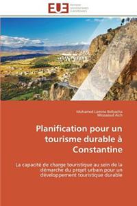 Planification Pour Un Tourisme Durable À Constantine
