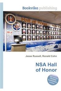 Nsa Hall of Honor