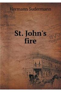 St. John's fire
