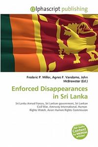 Enforced Disappearances in Sri Lanka