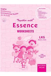 Together With Essence Worksheets LKG