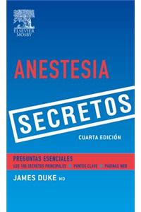 Anestesia. Secretos