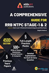 Comprehensive Guide for RRB NTPC, Group D, ALP & Others Exams 2019 English Printed Edition (NTPC Special)