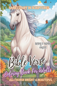 Bible Verse Coloring Book For Adults